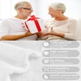 thumbnail image 6 of 60th Wedding Anniversary Blanket Gifts for Couple Parents Ideas 60"x50", 6 of 7