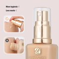 thumbnail image 4 of Chris.W Paquete de 2 bombas de base aptas para Estee Lauder Double Wear Foundation DW bomba de repuesto (oro), 4 of 8