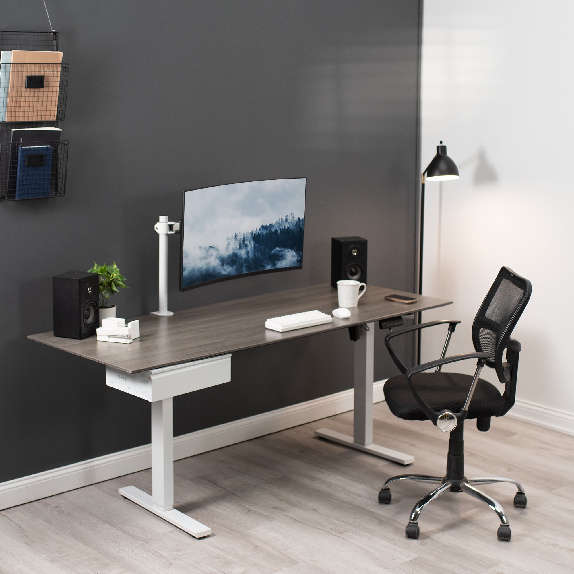 VIVO White Space Saving 16" Pull Out Under Desk Storage Drawer without Shell