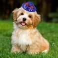 thumbnail image 6 of QuanTara Miniature Patriotic Bucket Hat, 3.94in 4th of July Decorative Hat & Keepsake, Reversible Red White Blue Costume Topper for Independence Day Party Favors & Decor, 6 of 6