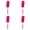 Red, variant on Microfiber Feather Duster with Extendable Pole 10.24 to 29.5 Inch, Bendable Head Washable Microfibre Cleaning Tool for Office Car Photo Frame, Home Cleaning Supplies, Blue