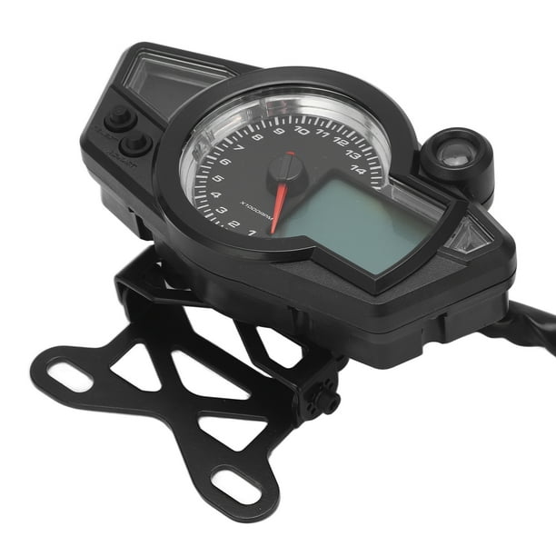 Medidor de velocidad, velocímetro DC12V, tacómetro, tacómetro antimotocicleta, medidor de velocidad, durabilidad extendida