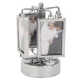 thumbnail image 2 of Rotating Music Box Home Decoration Photo Frame Music Box Base Rotating Photo Frame Bedroom Friends For Family For Living Room, 2 of 8
