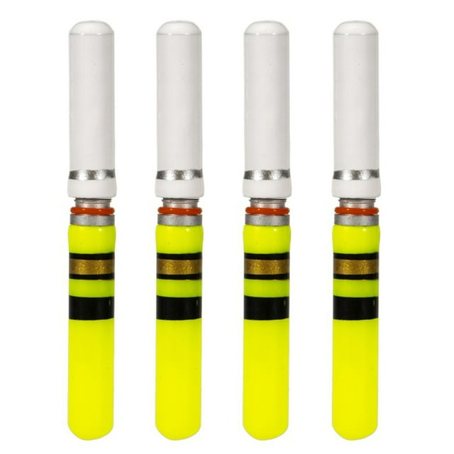 Sonducket 4 piezas de pesca Glow Stick conveniente lámpara de flotador equipo de dispositivo que funciona con Mark Sticks Tackle para Pescar Verde