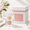 Blush Moroccan Peony-1.69 oz, variant on Peony 1.69 oz Porcelain Flower Reed Diffuser with Gift Box for Home Fragrance