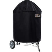JIESUO 26 Inch Grill Cover for Weber Charcoal Kettle: Heavy Duty Waterproof Grill Cover