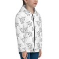 thumbnail image 5 of Sikiie Turtle Zip Up Hoodie Teenage, hoodies for Teenage, Zipper Sweatshirt Jacket for Daily, Traveling-Medium, 5 of 6