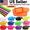 Orange, variant on Adjustable Cut to Fit Rubber Plastic Jelly Silicone Casual Belt With Buckle USA