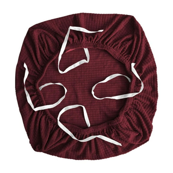 Elastic Office Chair Covers Washable Stretchable Chair Seat Cover for Office Red