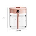 thumbnail image 3 of Humidificador de aire Humidificador de dormitorio de bajo ruido para viajes en interiores de automóviles (rosa) Tmvgtek Libre de BPA, 3 of 6