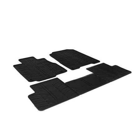 Gledring Gl 0308 2016 17 Honda Hr V All Weather Rubber Floor Mats