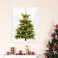 thumbnail image 4 of Tapiz navideño Decoración de pared navideña Poliéster, Colgante de pared, Tapiz de de Navidad para el hogar, dormitorio, fiesta, decoración de, 4 of 5