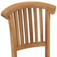 thumbnail image 6 of vidaXL Patio Chairs 2 pcs Solid Teak Wood, 6 of 7