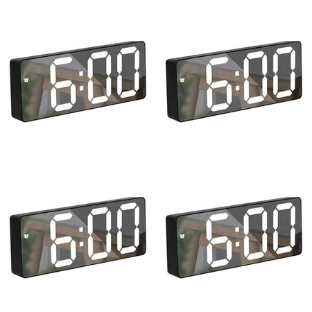 

Digital Alarm Clocks LED Electronic Clock Snooze Mode Auto Adjust Brightn Cooking Stones for Chicken Wire Sand Watch 10 Min Meat Utensil for Cooking Temp Gauge Digital Classroom Timers for