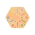 thumbnail image 3 of Wooden Tabletop Pinball Game Board for Kids Children Family Entertainment Parent Child Interactive Educational Toy Light Yellow One Size, 3 of 9