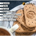 thumbnail image 3 of OLYRA Organic Breakfast Sandwiches Biscuits Hazelnut Cocoa Butter | Low-Sugar High Fiber Protein Vegan - Healthy Snacks Individually Wrapped Cookies (6 Boxes of 4 packs, 1 sandwich per pack) Pack of 6, 3 of 8