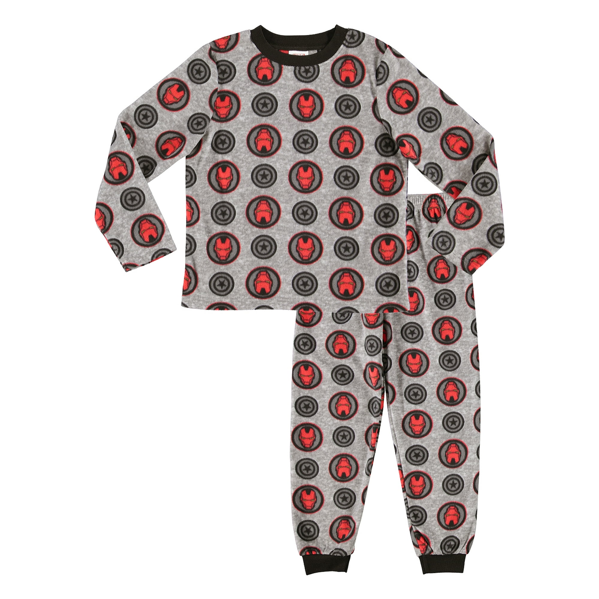 Marvel Comics Retro Classic Boys Sleepwear Fleece Kids 2 Piece Pajama Set 2 Walmart Canada