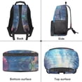 thumbnail image 6 of Uorisanigo 17 Inch Blue Axolotl School Backpack for Boys Girls 6-12 Year, Lightweight Casual Daypack for Elementary Kindergarten with Adjustable Padded Straps, 6 of 7