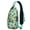 Bright Yellow L, variant on Colorful Dots Crossbody Sling Bag for Students, Office Workers, and Travelers, Lightweight Backpack with Dot Design, Multiple Compartments, Great for Outdoor and Daily Activities