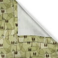 thumbnail image 6 of Ambesonne Fruits Valance & Curtain, Abstract Autumn Garden, 55"x30", Khaki Brown, 6 of 6