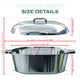 thumbnail image 2 of Magnaware Horno Holandés De Aluminio Fundido – Olla Ligera Ovalada De 12,6 Cuartos Para Utensilios De Cocina Cajun Para Hornear Pan Y Más – Bandeja Para Asar Con Cubiertas De Silicona Y Rejilla Para U, 2 of 8