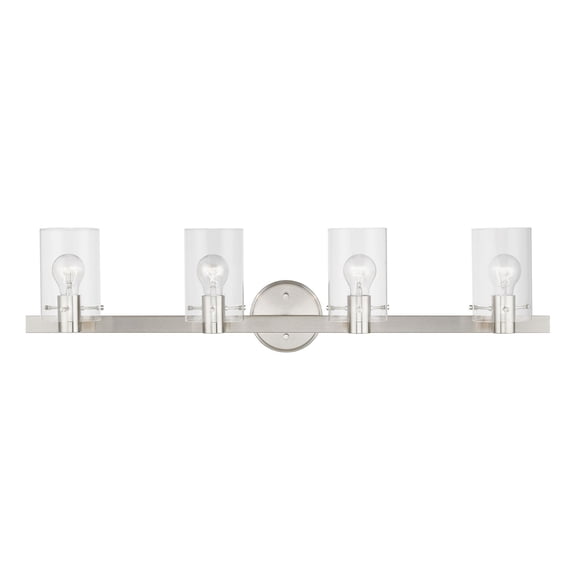 Livex Lighting - Munich - 4 Light Bath Vanity In Contemporary Style-8.5 Inches