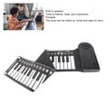 thumbnail image 4 of Piano Portátil, 32 Niveles de Ritmo de Ritmo Roll up Piano Altavoz 49 Llaves para Al Aire Libre, 4 of 7