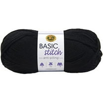 Lion Brand Basic Stitch Anti-Pilling Yarn - Black