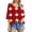 Red, variant on Canada Day Shirt Women Canadian Maple Leaf Flag Short Sleeve T Shirt Tops Women Canadian Independence Day Patriotic 1st July Festival Patriotic Canada Day Festival Top for Women