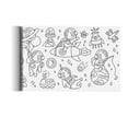 thumbnail image 3 of XWSHYW Herramientas para El Hogar Rollo de Papel con Dibujos de Grafitis Se Puede Colocar En La Pared para Pintar y Dibujar. Rollo de Papel con Dibujos de Grafitis para Niños., 3 of 4
