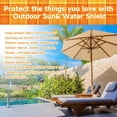 thumbnail image 4 of Outdoor Fabric Protector Spray: Heavy Duty Water-Repellent & UV Resistant for Patio Decor Cushions Upholstery Furniture Umbrellas - Invisible Sun and Water Shield, 3.38 oz, 4 of 7