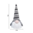thumbnail image 4 of Cheapark Light-Up Christmas Gnome Figurine - Tabletop Decor for Parties & Home, Festive Accent for Christmas Holiday, 4 of 7