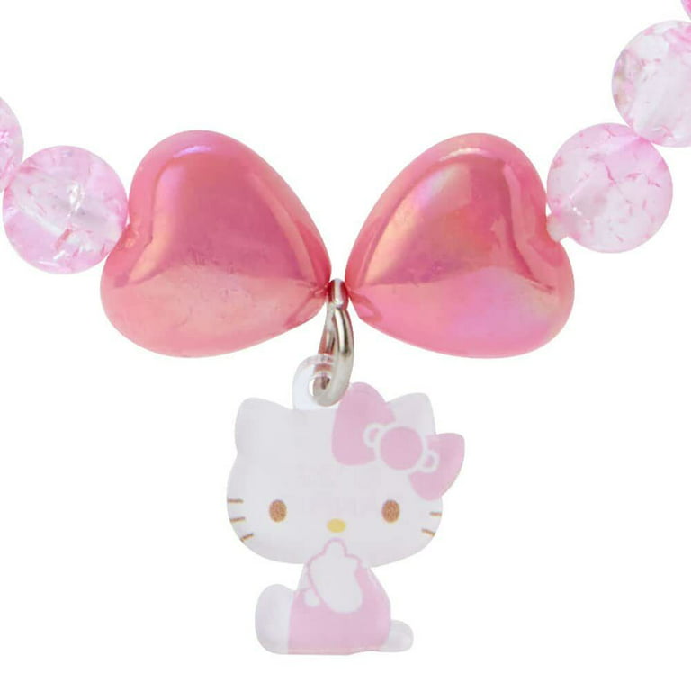 Hello Kitty Beaded Bracelet Kids Jewelry Sanrio Japan 