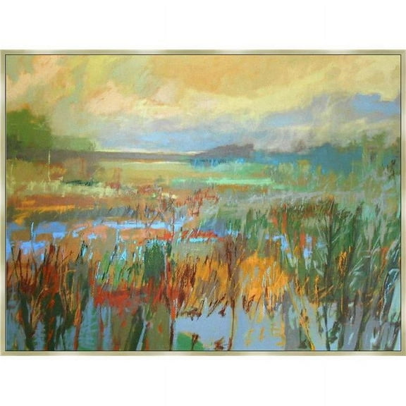 27.75 x 36.75 in. Marsh in May Framed Canvas Art