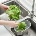 thumbnail image 4 of TIELUTT Hanging Drain Holder with Versatile Storage Cutting Board Stand Roll up Dish Drying Rack Dishracks on Counter Stainless Steel Large Dishrack Utensil Holder Vertical Plate Racks for Cabinets, 4 of 6