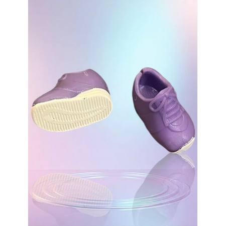 Lol Surprise doll OMG Bartz Doll Shoes Sneakers Purple White Soles Casual Doll Clothes
