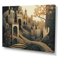 thumbnail image 2 of Designart "Arabic City III" Surrealism landscape Wall Art Living Room, 2 of 5