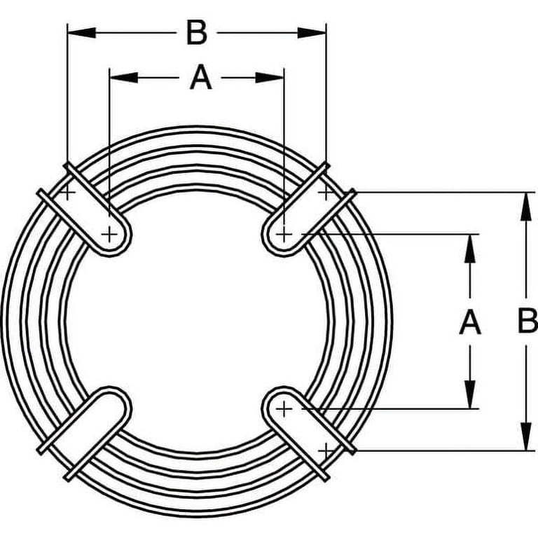 DAYTON 33 Inch Industrial Fan Guard - Front & Back Air Circulator Guard For 30 Inch Fans, Steel, Gray 1 thumbnail image