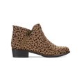 thumbnail image 2 of Sun + Stone Womens Adelinee Animal Print Almond Toe Ankle Boots, 2 of 3