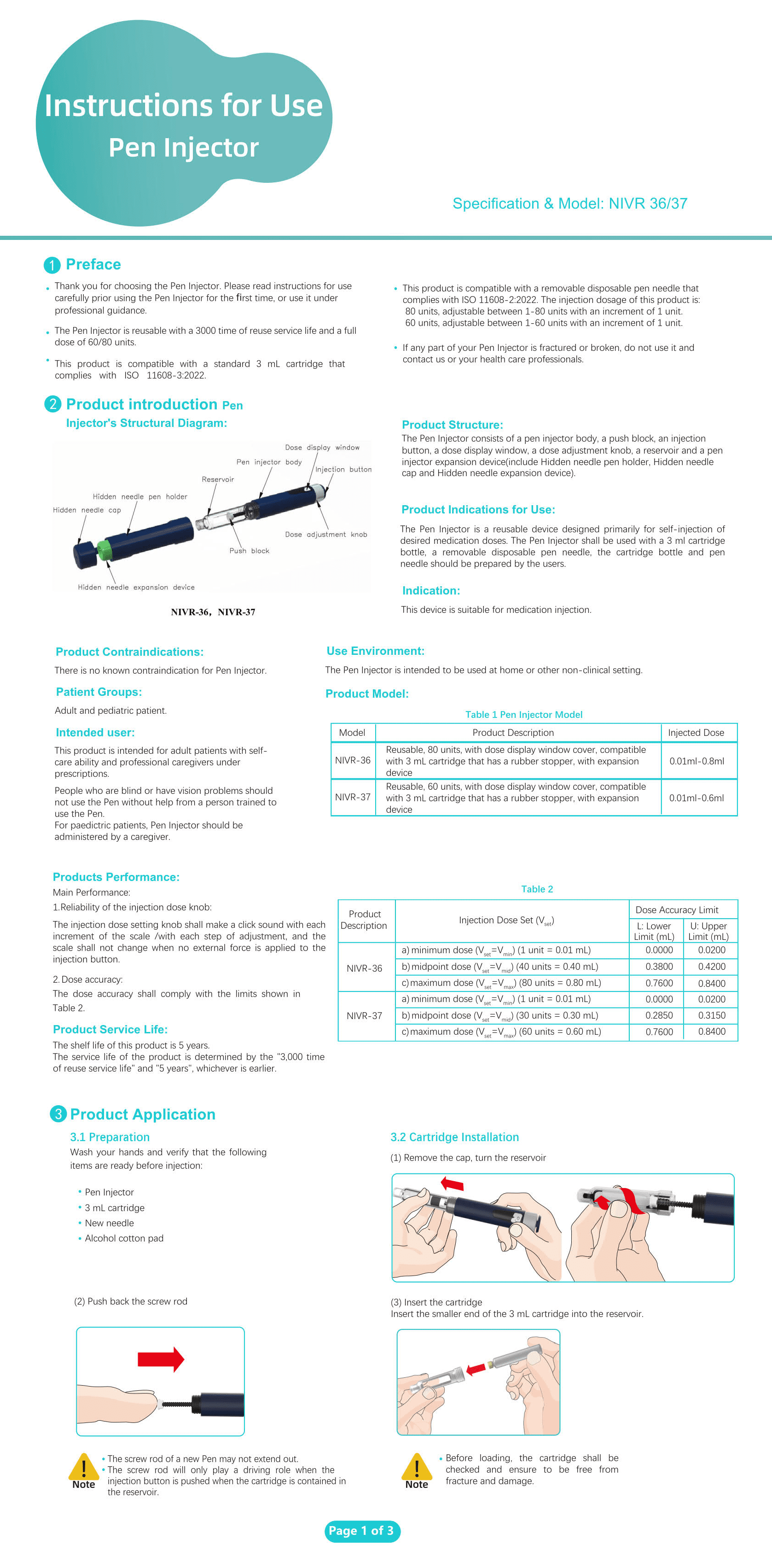 Reusable Pen, Portable 80 Units Pen with 10 pcs Accessories