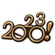 thumbnail image 3 of 2x Marco de gafas 2023, suministros de favores de feliz año nuevo, decoraciones de accesorios de fotos, gafas de fotos de año Nuevo para BLESIY anteojos de año nuevo, 3 of 8