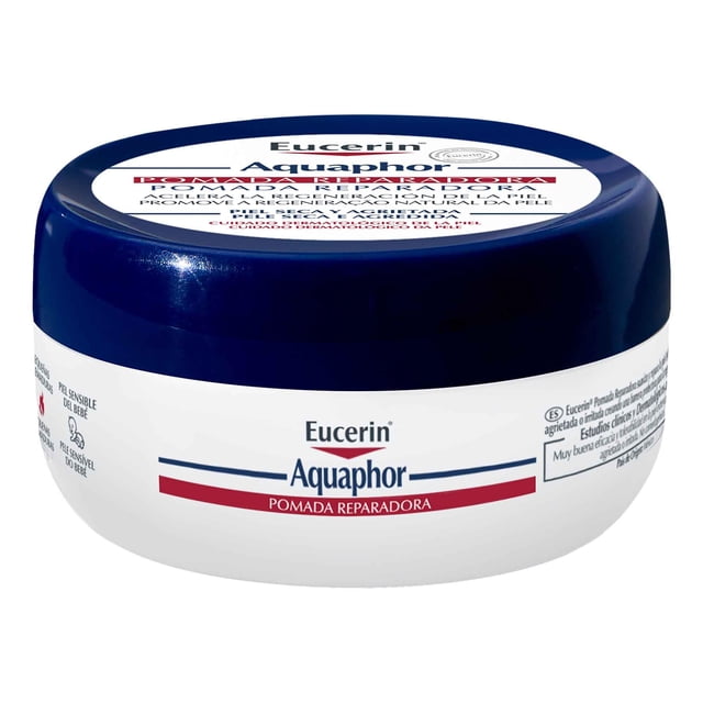 Eucerin Aquaphor Pomada Reparadora (89ml) Experta para el cuidado de la piel seca y dañada, ayuda a acelerar la regeneración de la piel