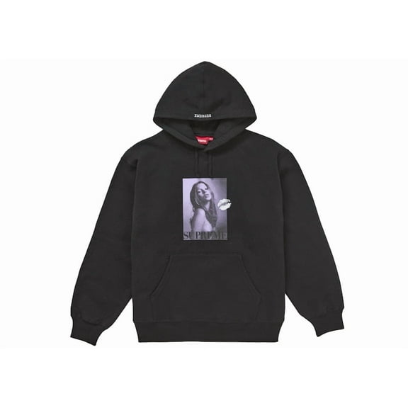 Supreme Men's Kate Moss Hooded Sweatshirt Black, from StockX