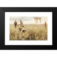 thumbnail image 2 of John George Sowerby 24x17 Black Modern Framed Museum Art Print Titled - Hunting Quail, 2 of 5