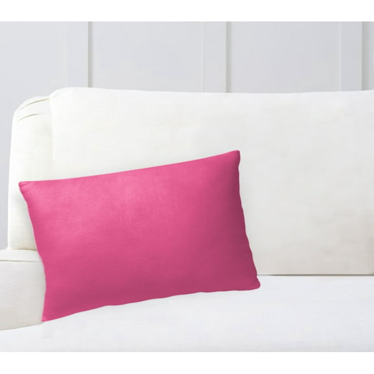 Hot Pink Lumbar Pillow by Kavka Designs