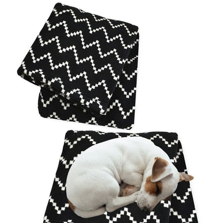 Pet Blankets For Sofa Territory (2 Pack) Dog Blankets Fleece Blanket For Dog Bed Couches Cars Furniture Throw Blanket For Dogs Pets ()
