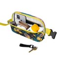 thumbnail image 2 of Palm Paradise Fanny Pack – Waterproof Adjustable Waist Bag with Oversized Monstera Leaf Design, Statement Vacation Style, 2 of 4