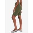 thumbnail image 2 of Jessica London Women's Plus Size Everyday Stretch Cotton Bike Short, 2 of 4