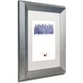 thumbnail image 2 of Trademark Fine Art 'Alone In The Forest' Canvas Art by Robert Farkas, White Matte, Silver Frame, 2 of 4