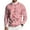 Pink, variant on Fgvctg Men's Ribbed Valentine's Day Sweater Knit Crewneck Sweaters Love Heart Print Dressy Pullover Slim Fit Long Sleeve Sweater Lightweight Spring Clothes Hot Pink 3XL